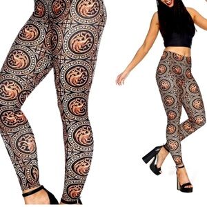 Blackmilk official GOT Targaryen Emblem Leggings